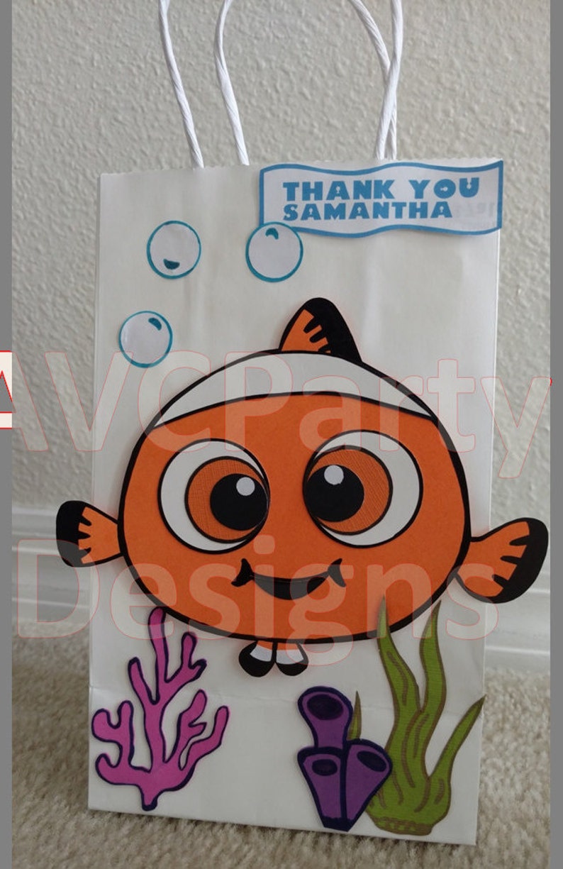 Finding Dory, Finding Nemo Birthday Party Favor Bags Etsy