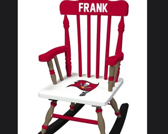 Tampa Bay Buccaneers childs rocking chair