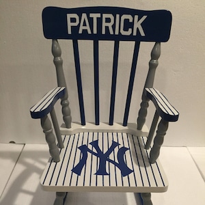 New York Yankees Chair Etsy