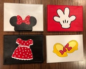 Items Similar To Minnie Mouse Wall Art Minnie Mouse Decor