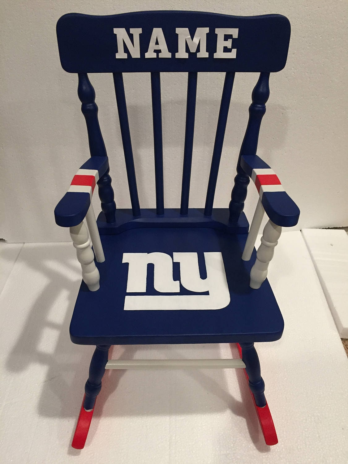 New York Giants chair NFL kids chair New York giants Etsy
