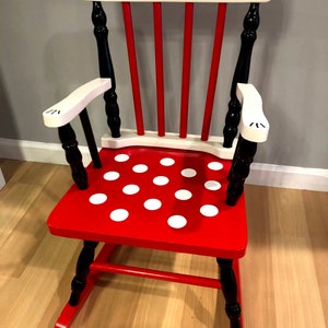 Minnie Mouse Kids Rocking Chair 2 - Minnie Mouse Nursery - Minnie Mouse ...