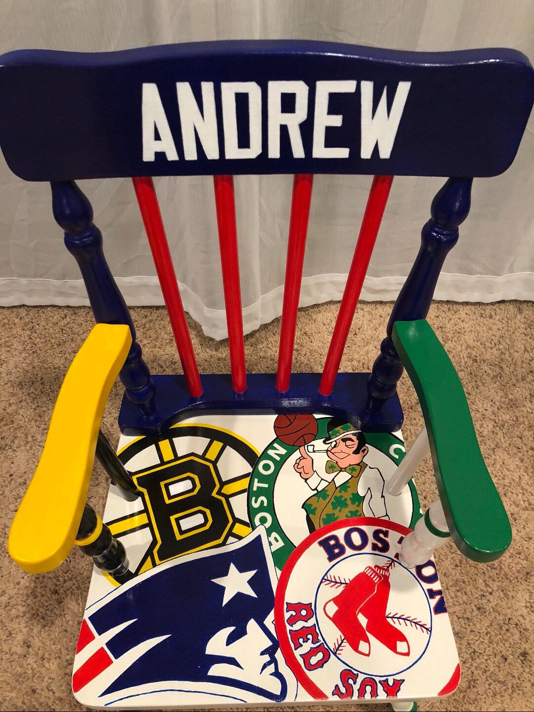 Boston Sports Chair - Boston Celtics - New England Patriots - Boston ...