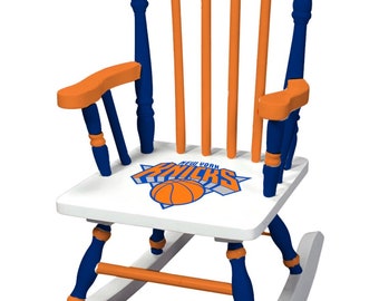 New York Knicks childs rocking chair