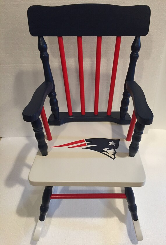 New England Patriots New England Patriots Chair Childrens Etsy