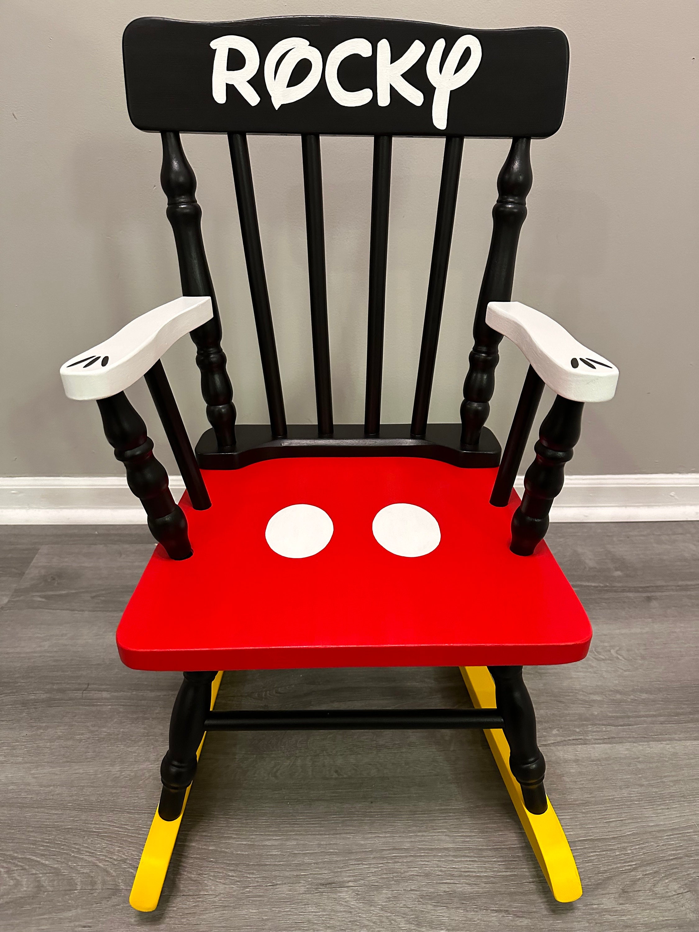 Mickey mouse recliner with cup holder hot sale