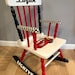 Cars Rocking Chair - Cars Nursery - Cars Birthday - Lightning Mcqueen ...