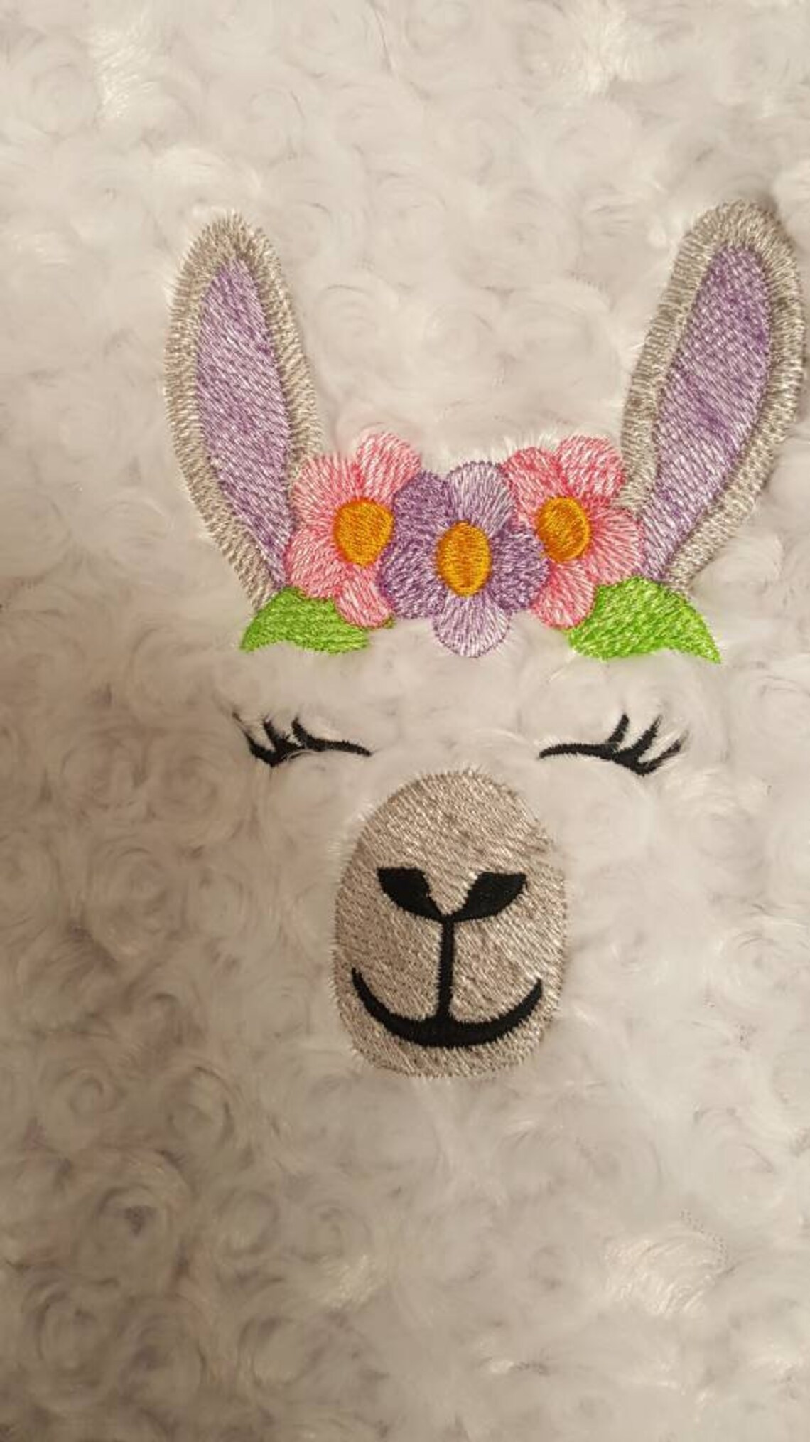 Super Cute Handmade Faux Fur Llama Christmas Stocking Etsy