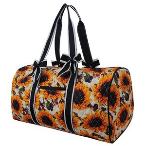 Cow Bandana Sunflower Leather Women Handbags –