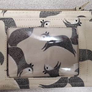 Monedero y llavero con diseño de ardilla súper lindo para fiestas, identificación y monedas