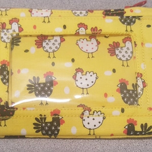 Monedero con llavero y estampado chic súper lindo