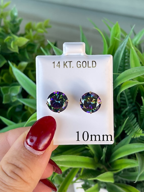 【MEJURI】上品★ Round Topaz Studs ラウンドトパーズスタッド Round Topaz Hoops curated on LTK