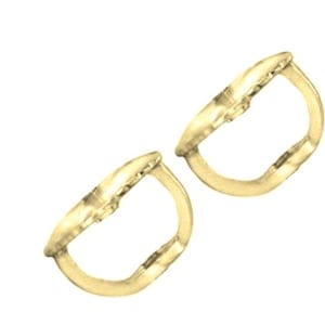 14K Solid Gold Screwbacks | Pair of Earring Heavy Screw Backs | Replacement Backs