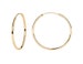 14k Solid Gold Thin Endless Hoops |Gold Lightweight Hoops |Dainty Hoops | 10mm. 12mm. 14mm. 16mm. 18mm. 21mm. 27mm. Thickness 1mm 