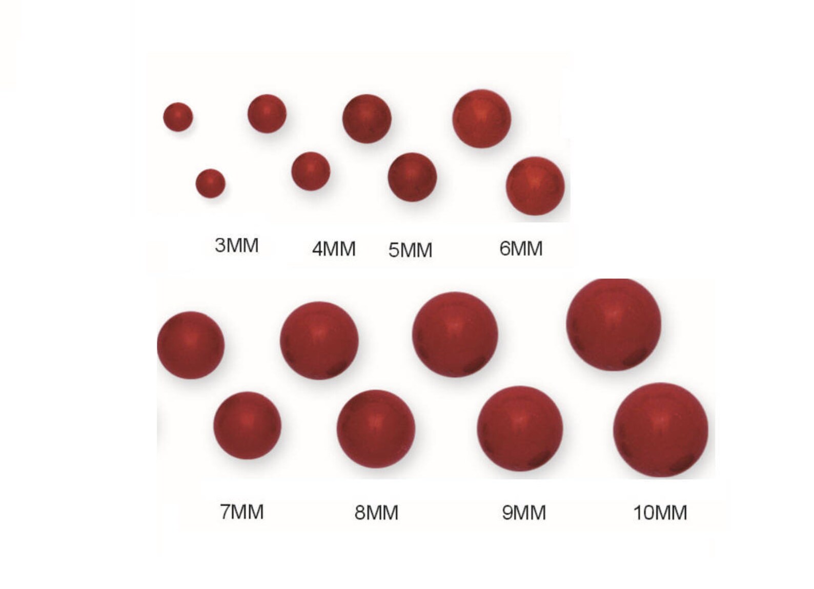 14K Solid Gold Red Coral Ball Studs Pushbacks Red Coral Etsy