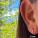 see more listings in the 14K Hoop Earrings section
