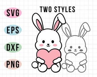 Download Rabbit Svg Free Etsy