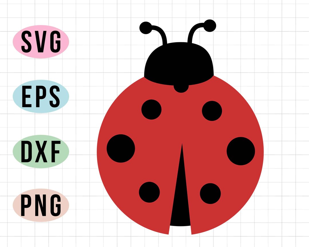 Cute Ladybug Svg | Lady Bug Png Sublimation Design Download | Girl Boy ...
