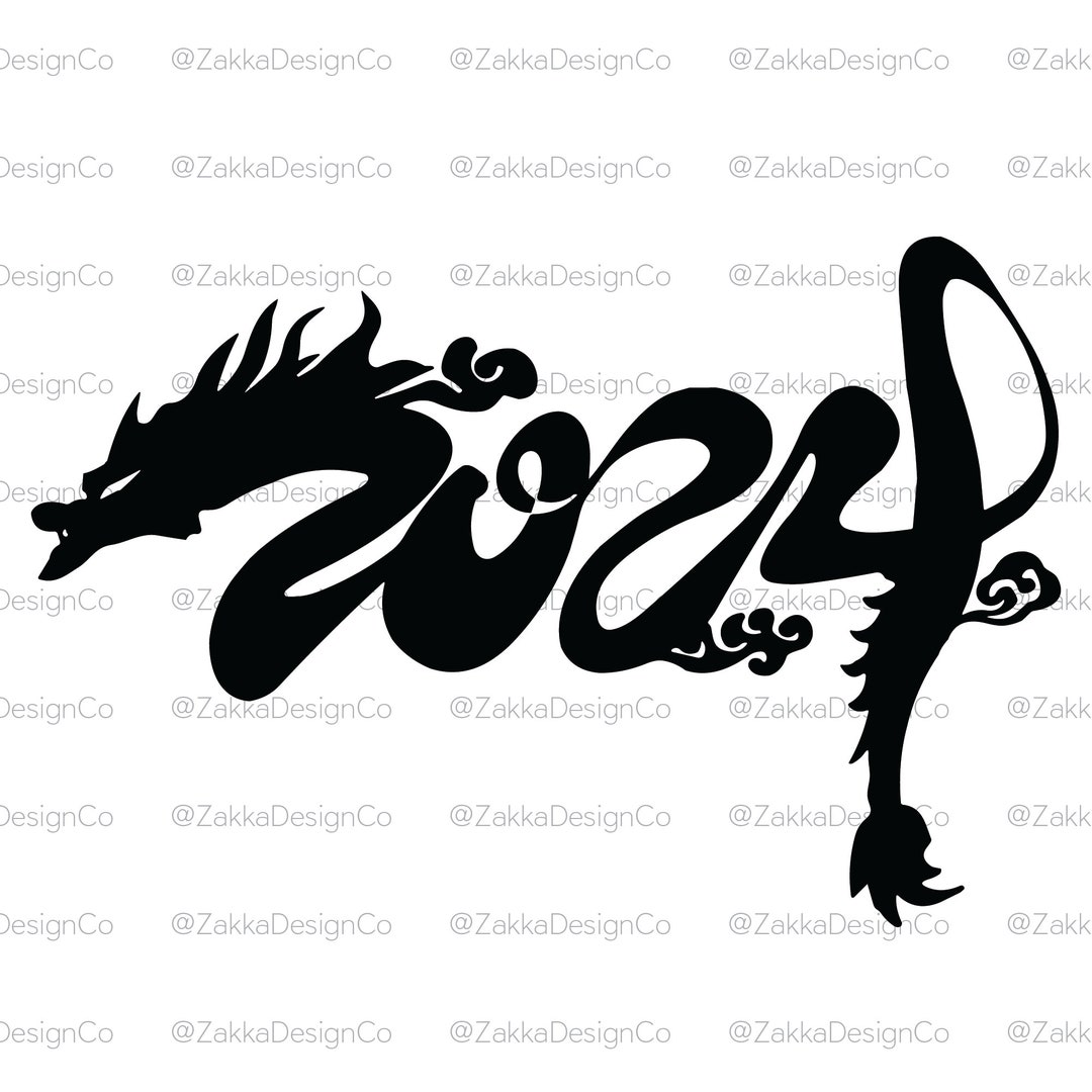 2024 Chinese New Year Svg, Dragon New Year Svg, Year of Dragon, Shirt