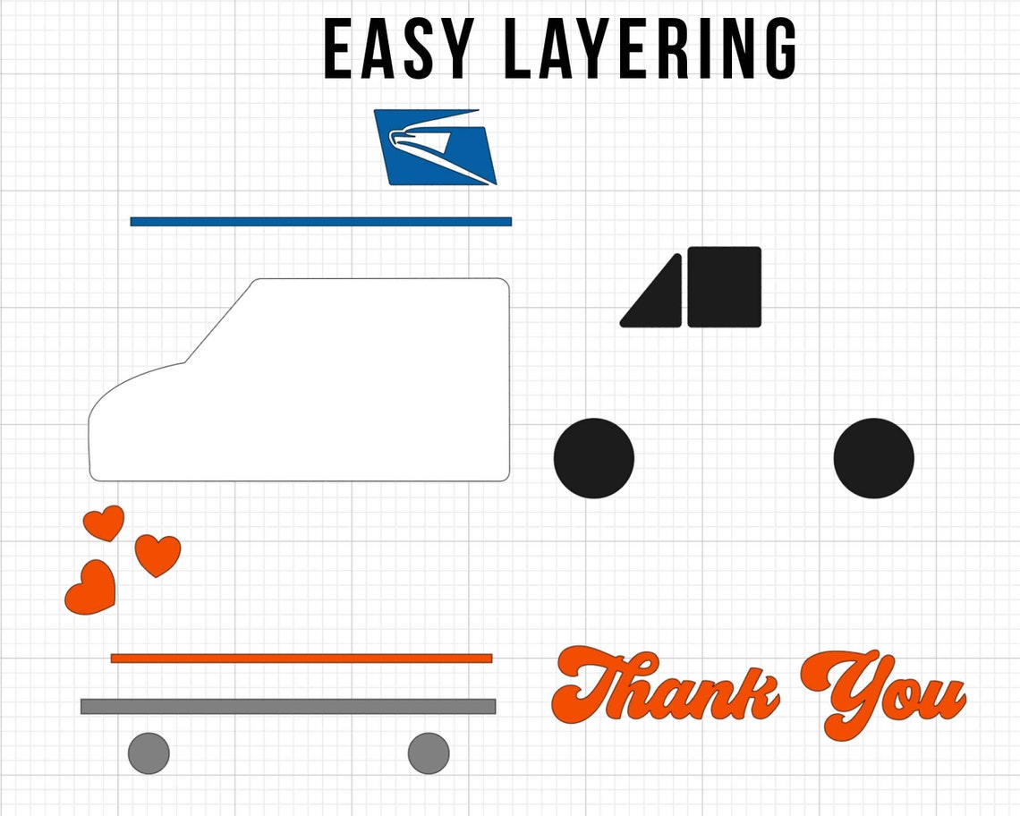 Free Free 236 Usps Mail Truck Svg SVG PNG EPS DXF File