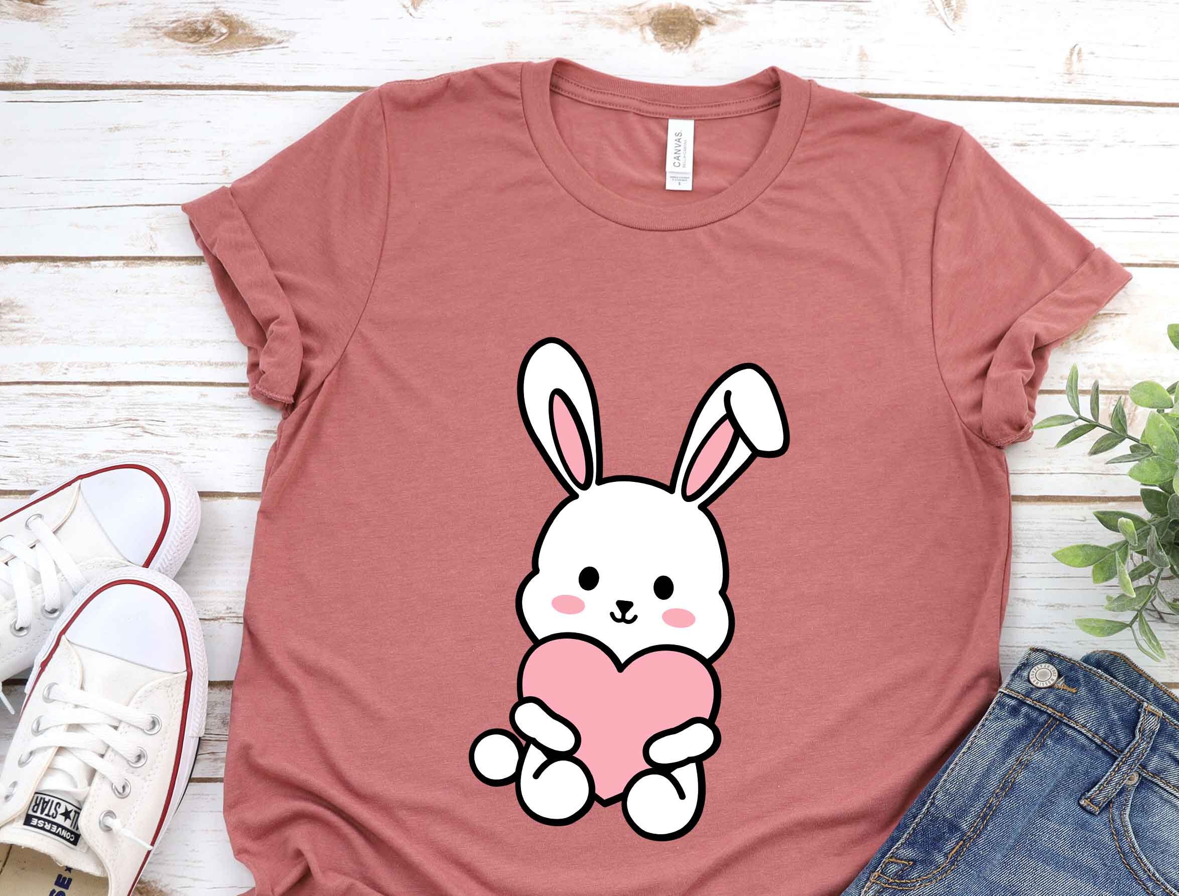 Cute Bunny Svg | Layered Kawaii Rabbit Svg | Adorable Animal Cruelty ...