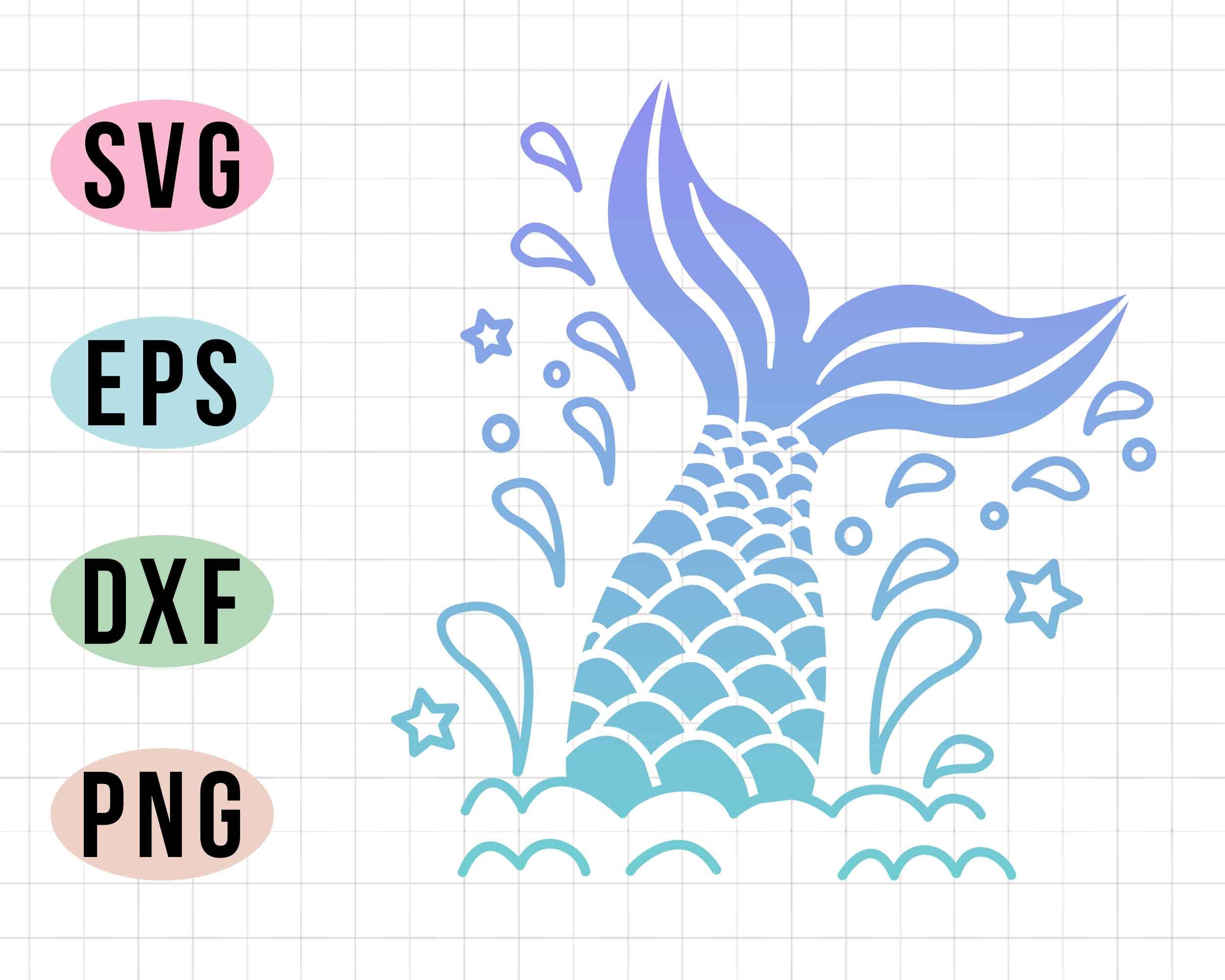 Free Free 170 Mermaid Tail Svg Etsy SVG PNG EPS DXF File