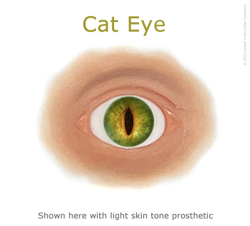 Wide Open Third Eye Prosthetic latex, Extra Eye SPFX Make-up With Eyelash For Cosplay Garnet, Cecil, Alien, Strange, etc image 5
