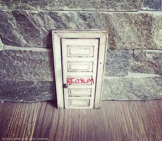 Creepy Fairy Door Or Redrum Door Magnet Inspired By Stephen Etsy