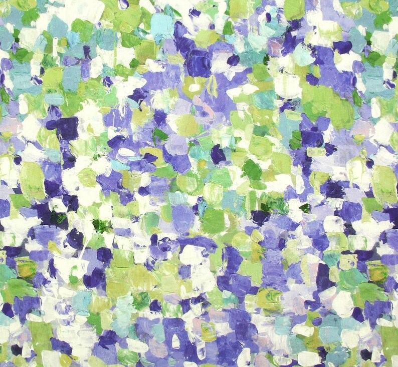 Sold per l metre perfect Stock - Indigo Prestigious Textile Fabric Raindrops