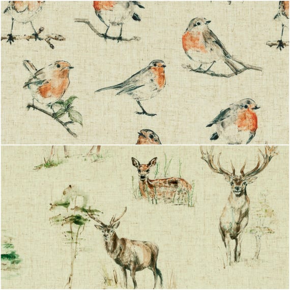Clarke and Clarke Woodland Fabric Collection Available to Etsy