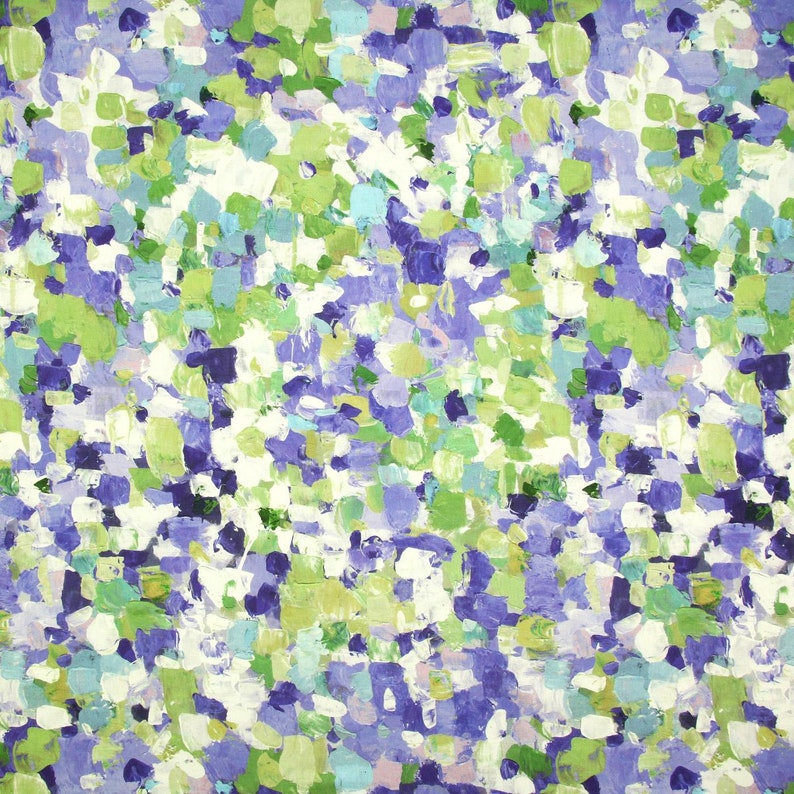 Sold per l metre perfect Stock - Indigo Prestigious Textile Fabric Raindrops