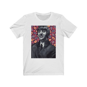 Camiseta de Ringo Starr - Camisetas de los Beatles - Regalo de los Beatles - Arte de los Beatles - Camiseta de la banda - Camiseta de los Beatles - Camiseta de los Beatles - Ringo Starr