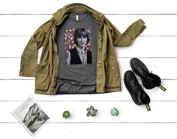 The Beatles George Harrison T-Shirt- The Beatles Gift- The Beatles Shirt- The Beatles Artwork- Band - Beatles Shirt- Beatles Tee- Harrison