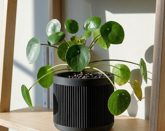 Black Japan Planter – Minimalist Japandi Decor