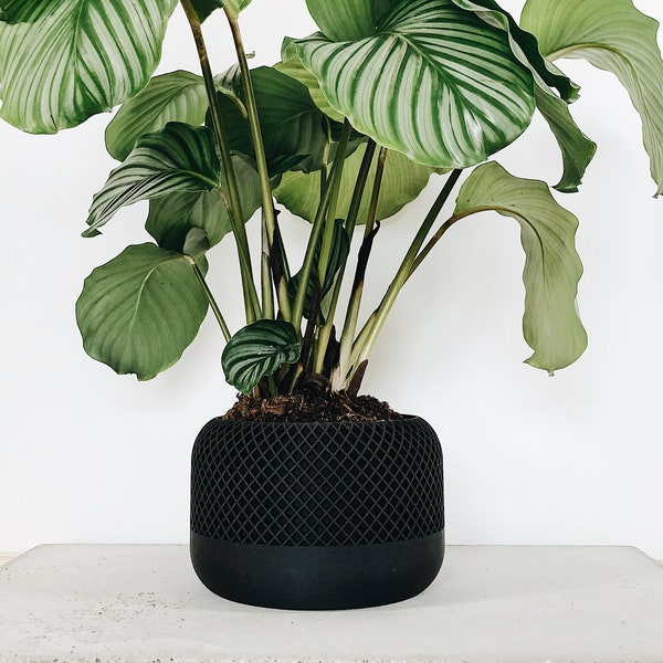 Large Indoor planter APPLE for plant lovers - Original planter gift