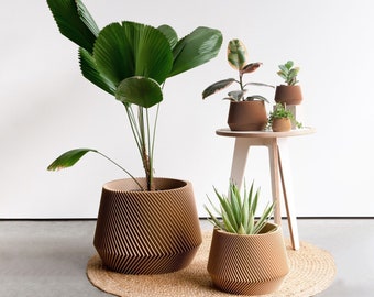 Grand cache pot Oslo - Cadeau original pour amoureux des plantes !