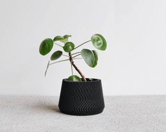 Black Indoor Planter - SAVANNE