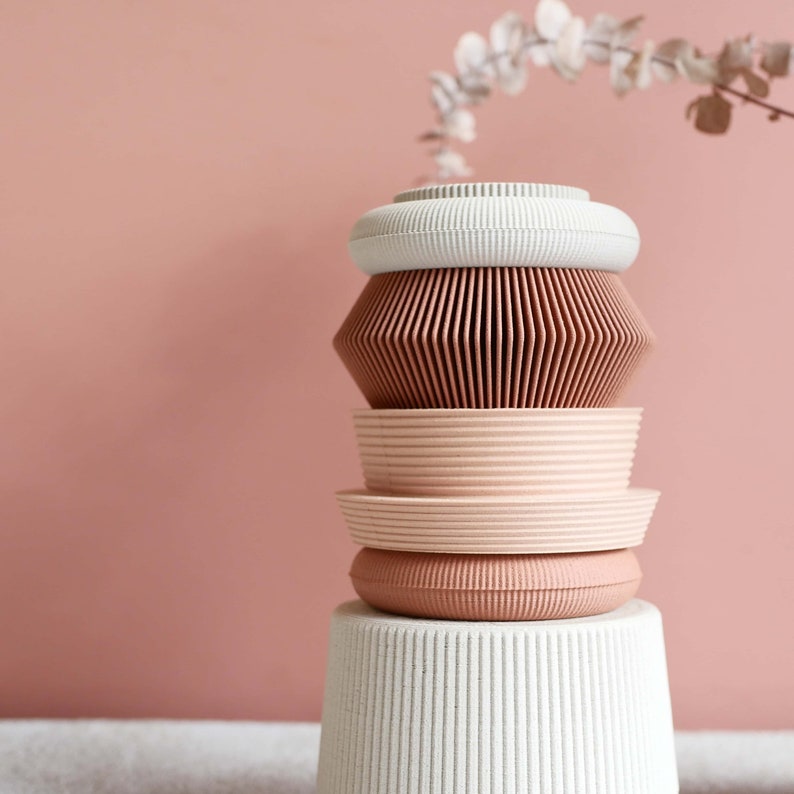Minimum Design Modular Vase - Thumbnail 3