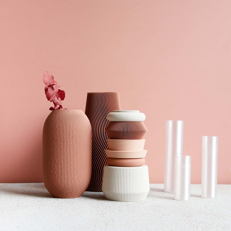 Minimum Design Modular Vase - Thumbnail 4
