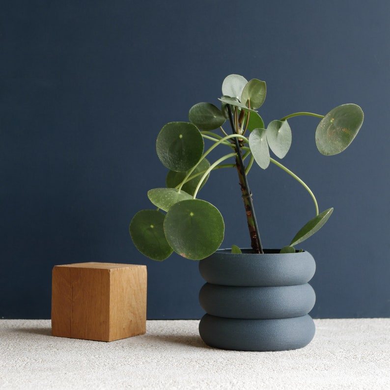 Terracotta Indoor wooden planter EDEN perfect for green plants, cactus et succulent plants image 2