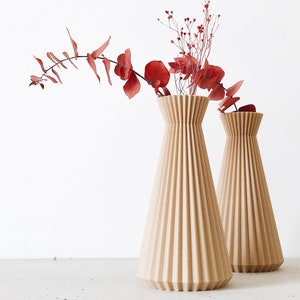 Origami Vase Dry flowers ISHI Original gift for her image 4