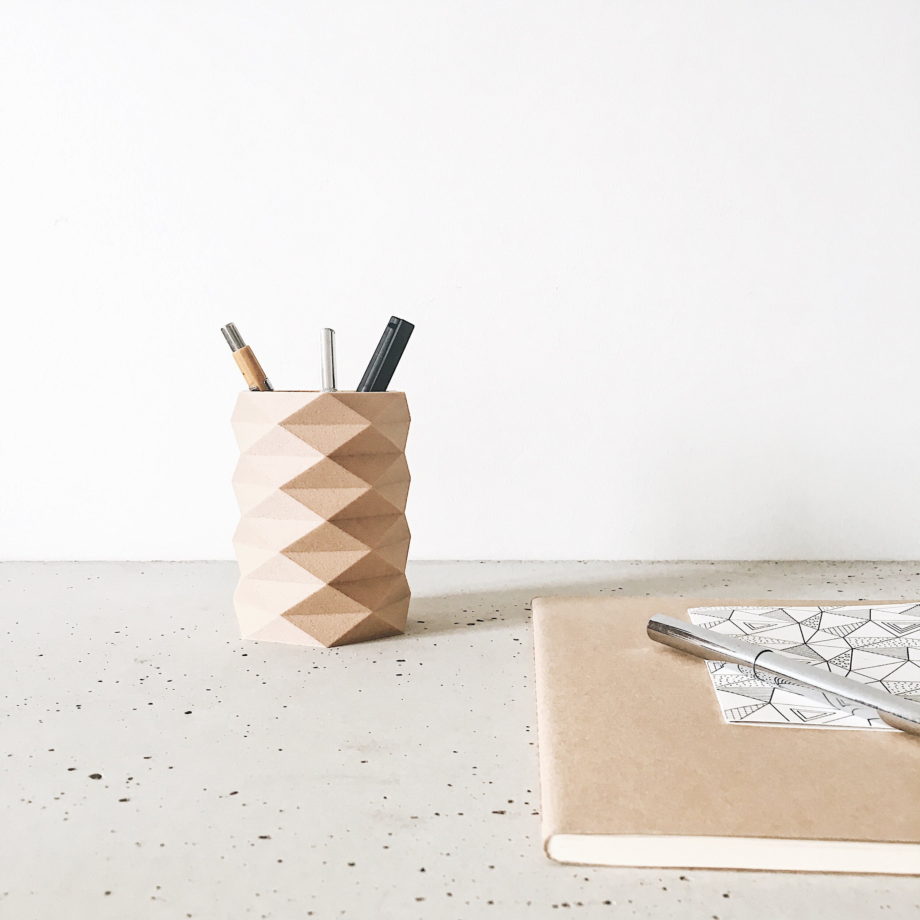 Origami Pen holder Etsy