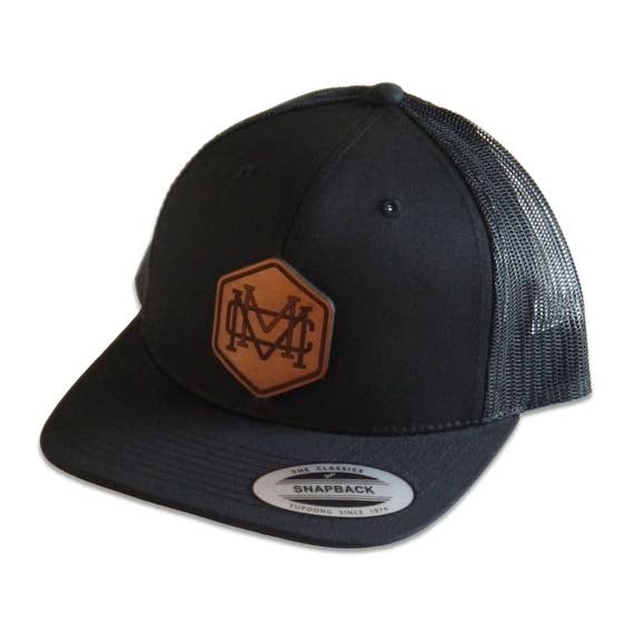 Custom Logo Hat Laser Engraved Leather Patch LowRise 5 Etsy
