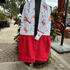 Kitchen Boa, kitchen scarf, apron, cooking, cleaning , kitchen, fun apron, kitchen towels, hostess, birthday, Christmas