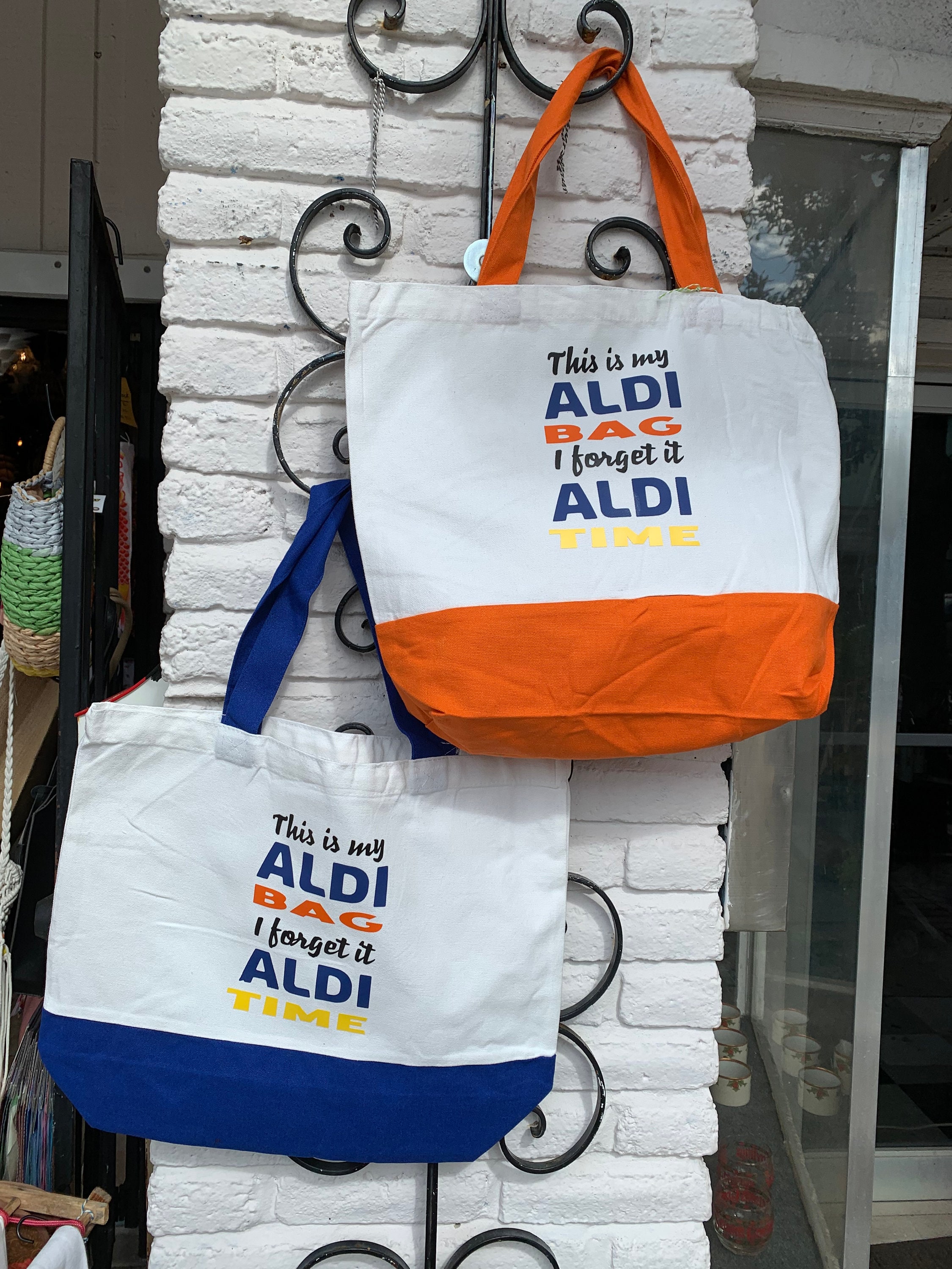Tote Bag Aldi Reusable Zip Lock Bags Plastic Bags Aldi