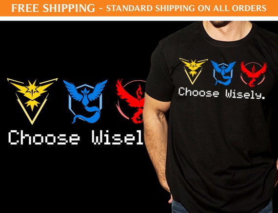 CUSTOM PERSONALIZED POKEMON GO PIKACHU T SHIRT BIRTHDAY VALOR INSTINCT MYSTIC
