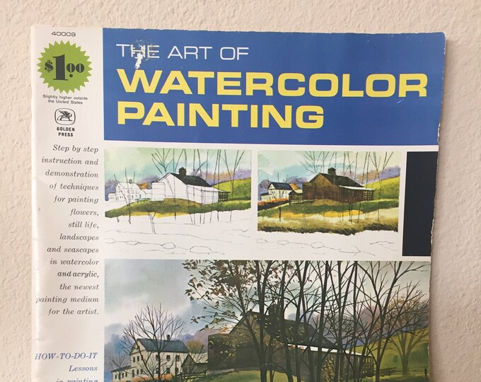 The Art of Watercolor Painting Watercolor Instruction Book Etsy