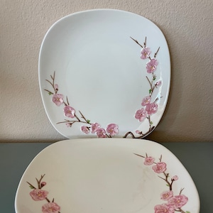 Peach Blossom Metlox Dinner Plate: Vintage California Pottery
