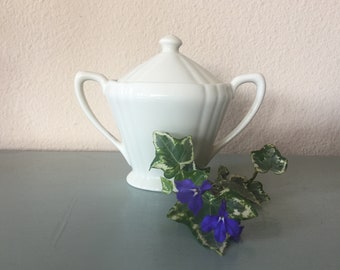 Vintage Pickard China USA Small Sugar Bowl with Lid - Pickard China Sugar Bowl - Vintage Sugar Bowl