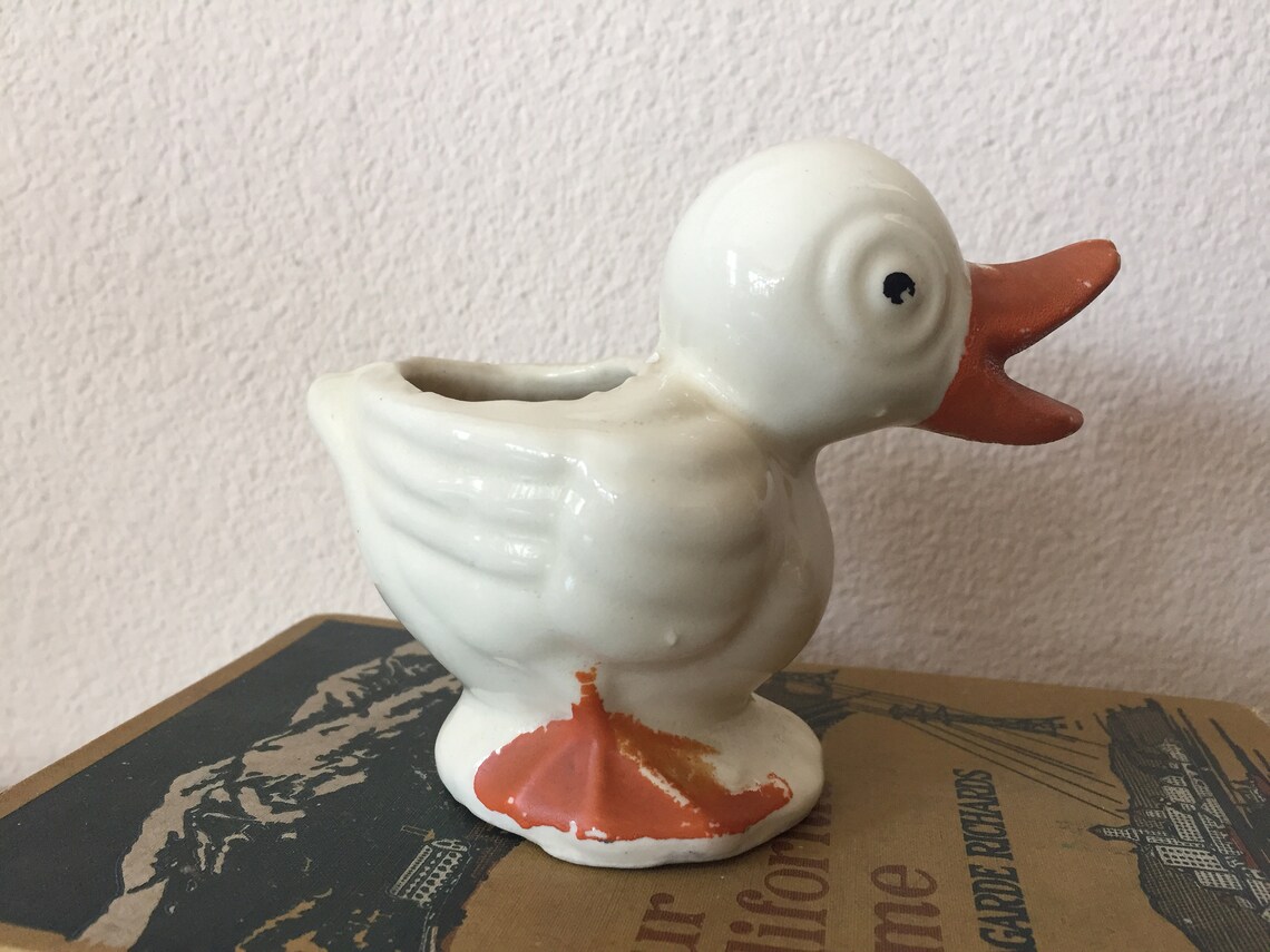 Mccoy Vintage Duck Planter Vintage Pottery Duck Planter | Etsy